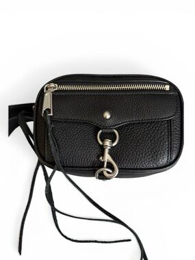 Rebecca Minkoff Blythe Leather Belt- Bag with Silver Hardware. Like New